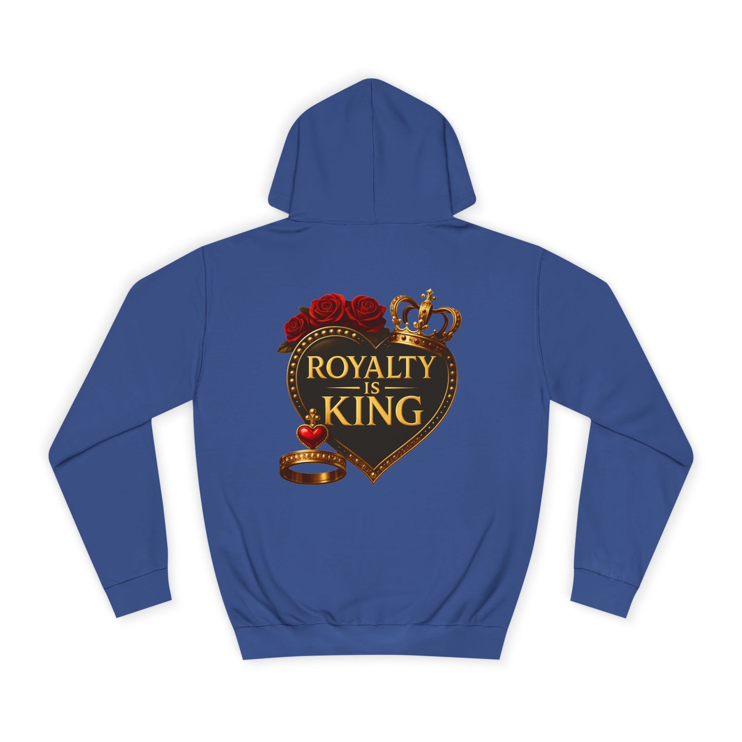 Lion's Main Apparel Royalty is King Unisex College Hoodie