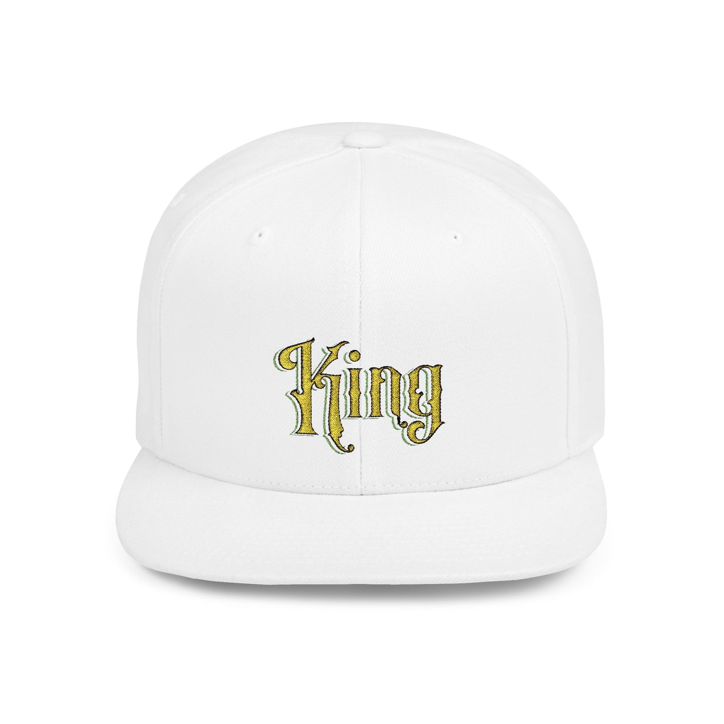 Lion's Main Apparel Royalty King Flat Bill Snapback Hat