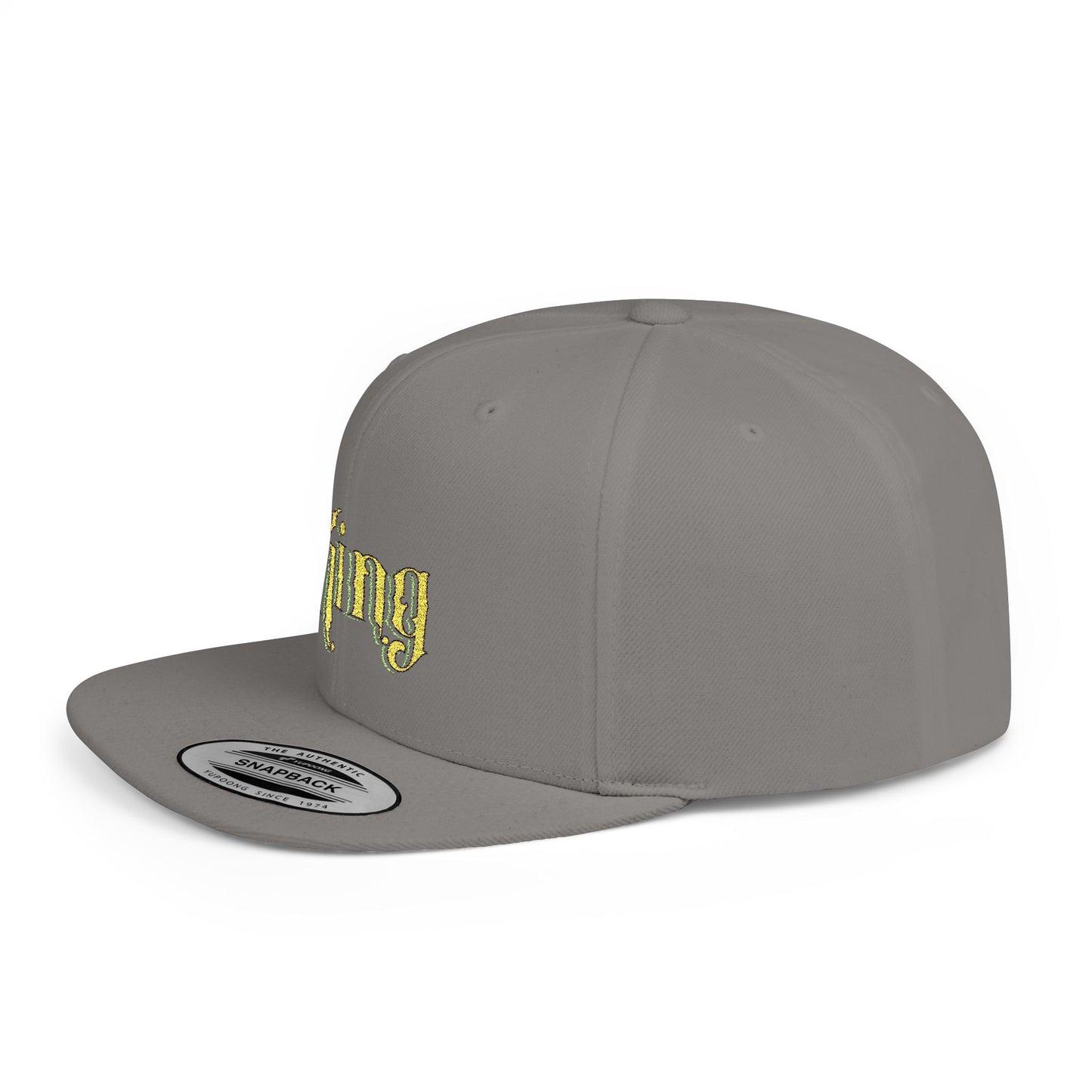 Lion's Main Apparel Royalty King Flat Bill Snapback Hat