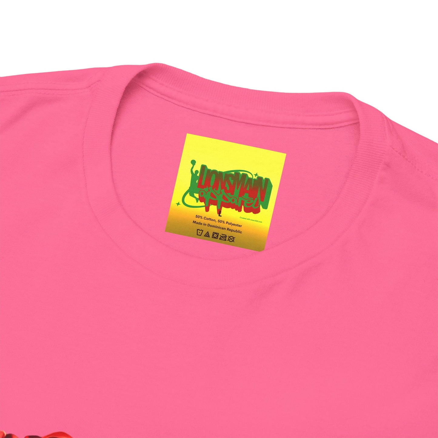 Lion's Main Apparel Royalty is King-Themed Unisex Heavy Cotton Tee