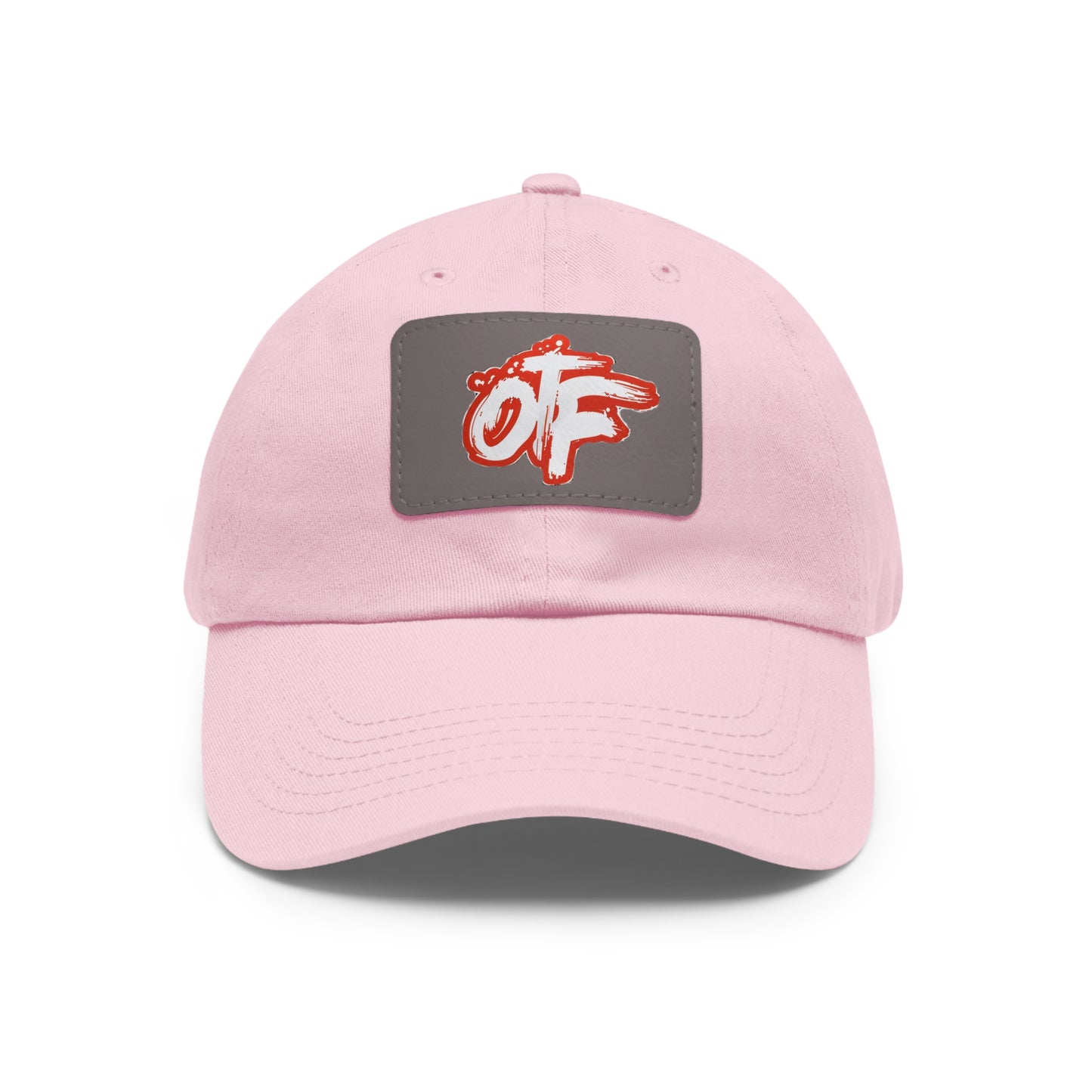 Stylish Lion's Main Apparel Dad Hat with Leather Patch