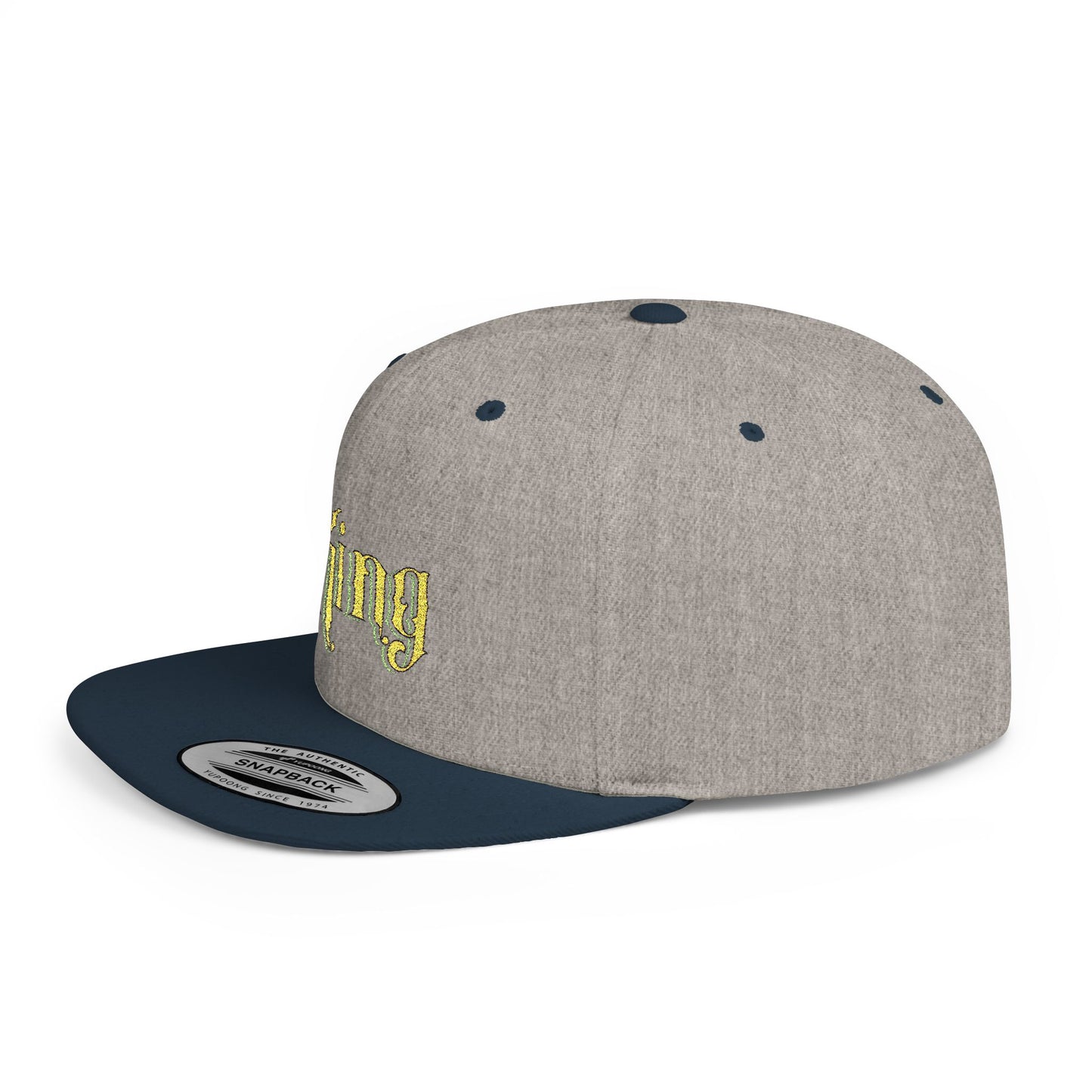 Lion's Main Apparel Royalty King Flat Bill Snapback Hat