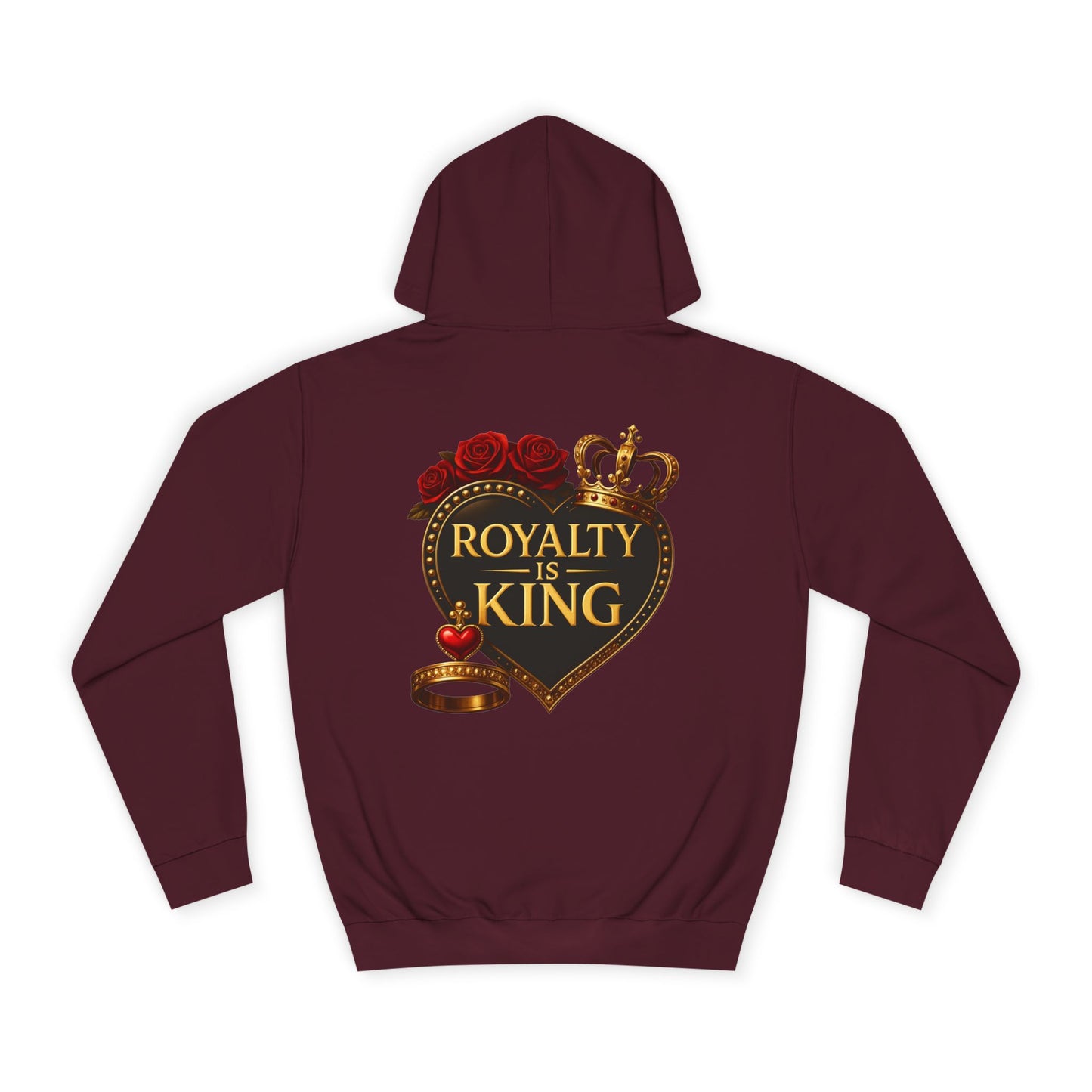 Lion's Main Apparel Royalty is King Unisex College Hoodie