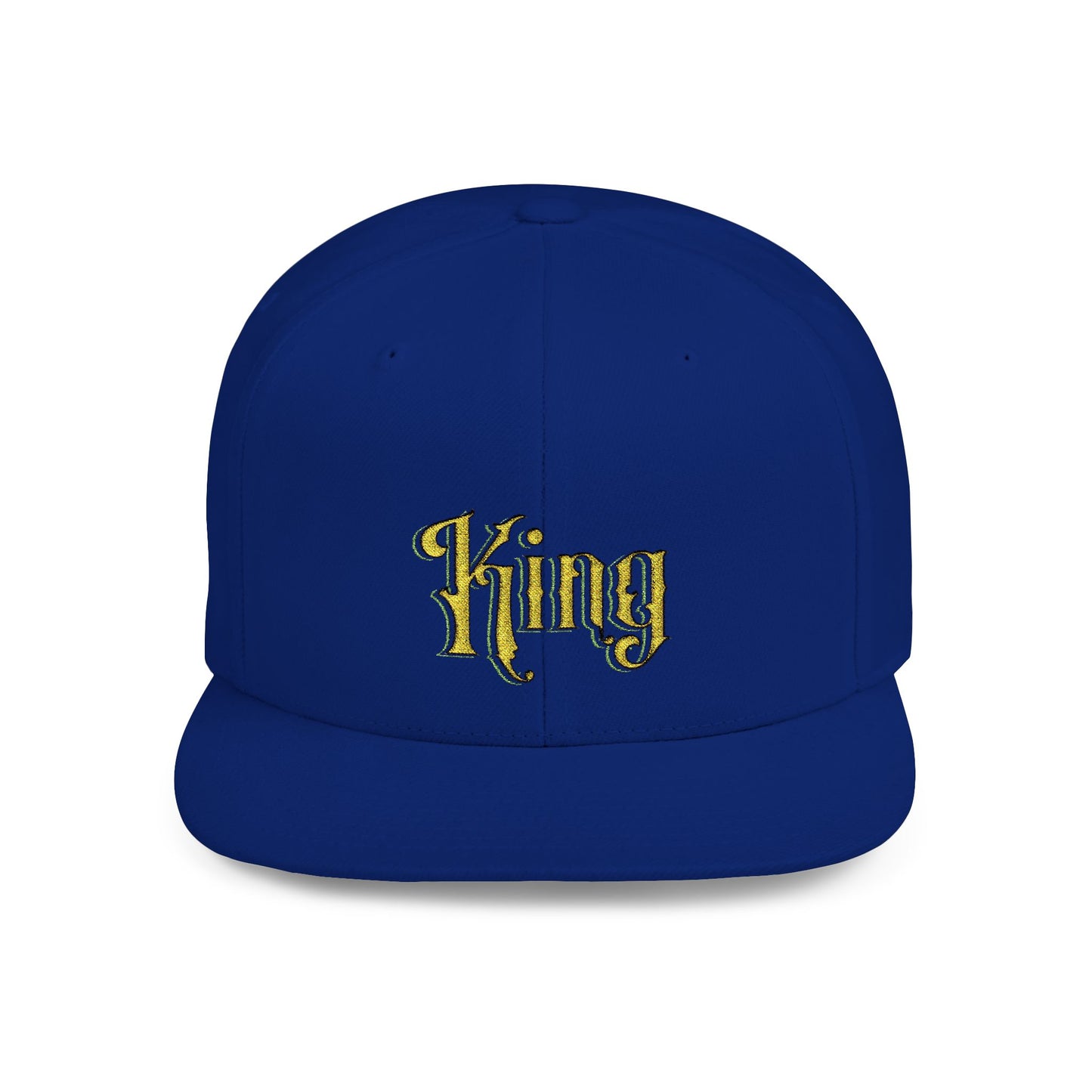 Lion's Main Apparel Royalty King Flat Bill Snapback Hat