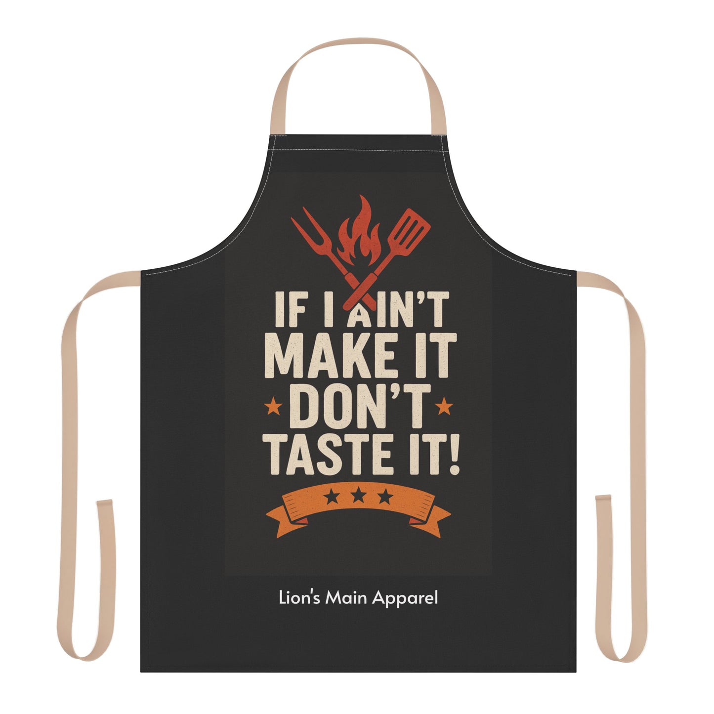 Lion's Main Apparel "If I" Cooking Apron