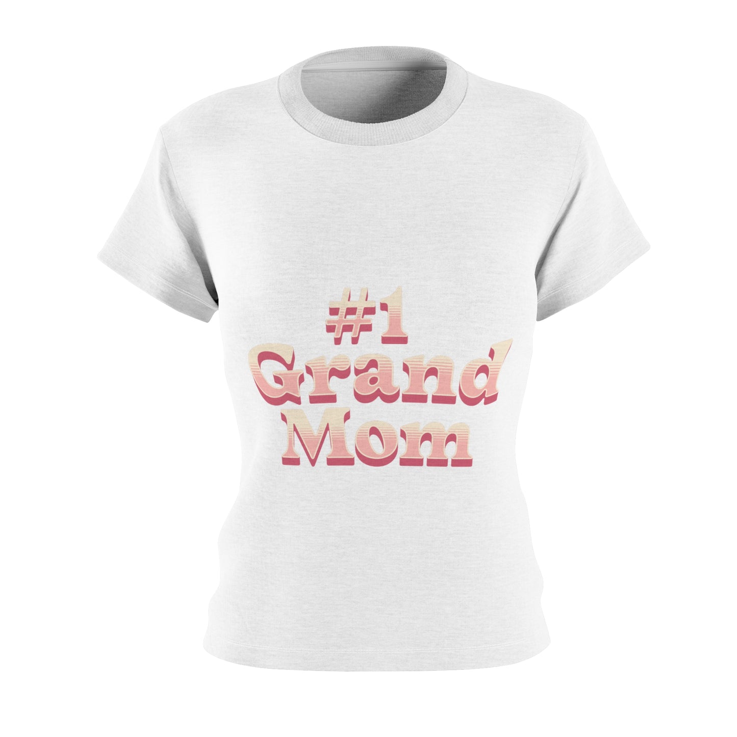 Lion's Main Apparel Customizable #1 Grand Mom Women''s Tee