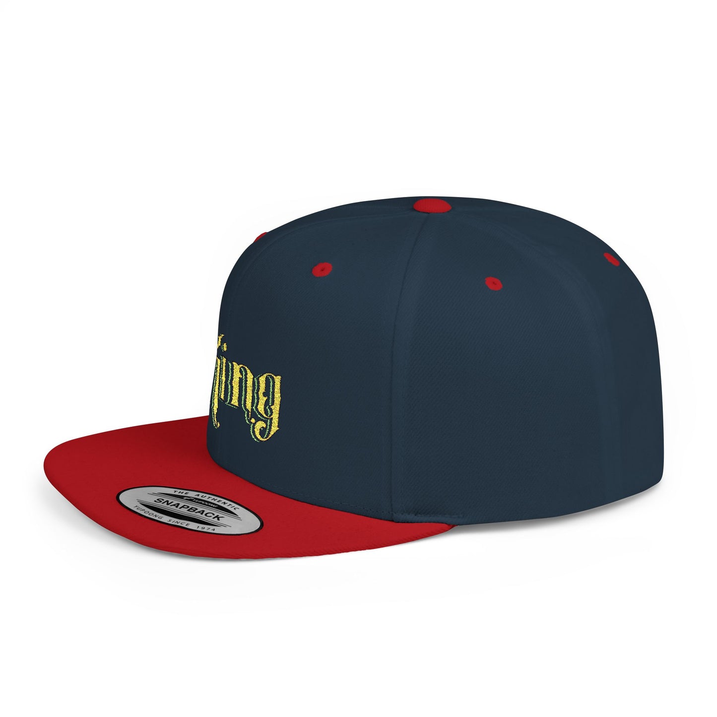 Lion's Main Apparel Royalty King Flat Bill Snapback Hat