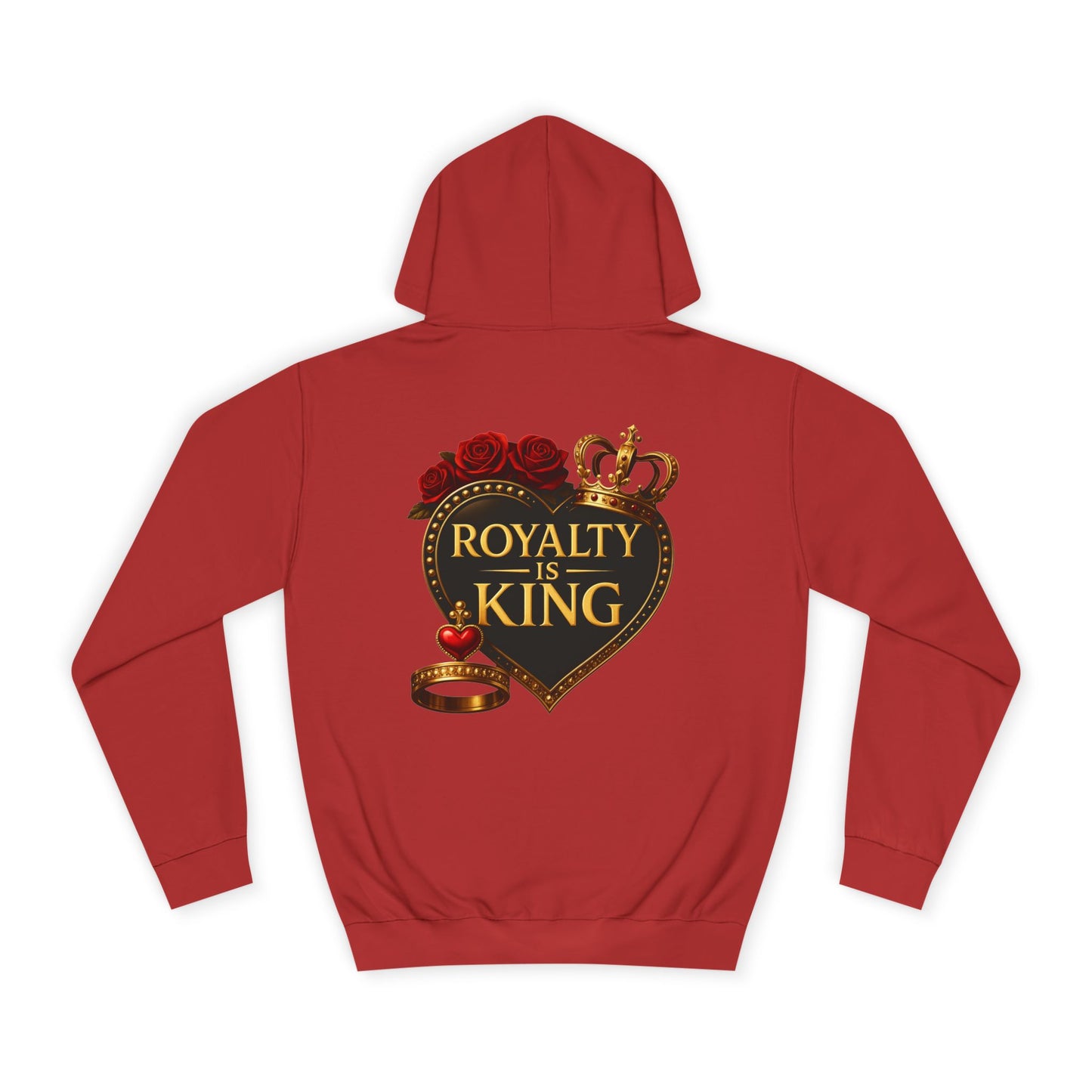 Lion's Main Apparel Royalty is King Unisex College Hoodie