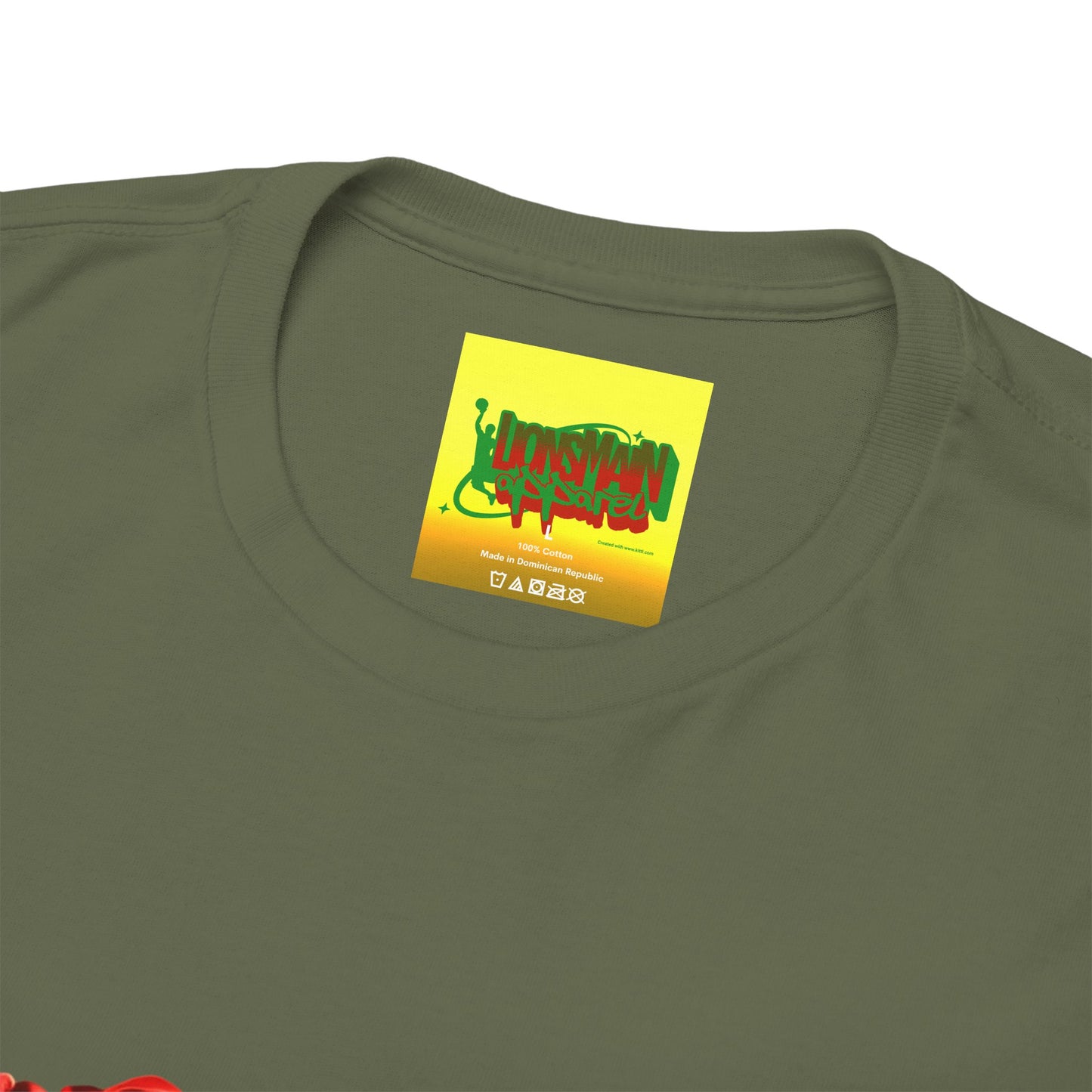 Lion's Main Apparel Royalty is King-Themed Unisex Heavy Cotton Tee