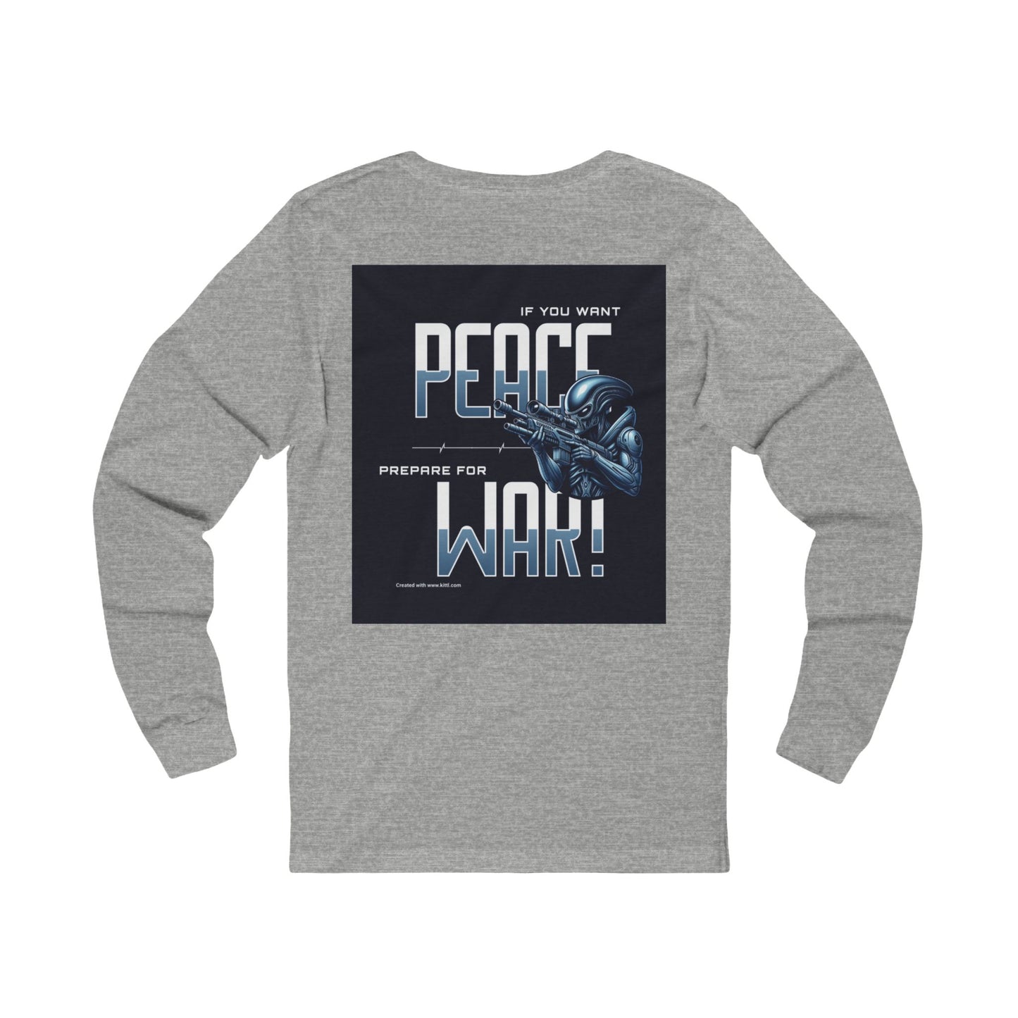 War and Peace Unisex Jersey Long Sleeve Tee