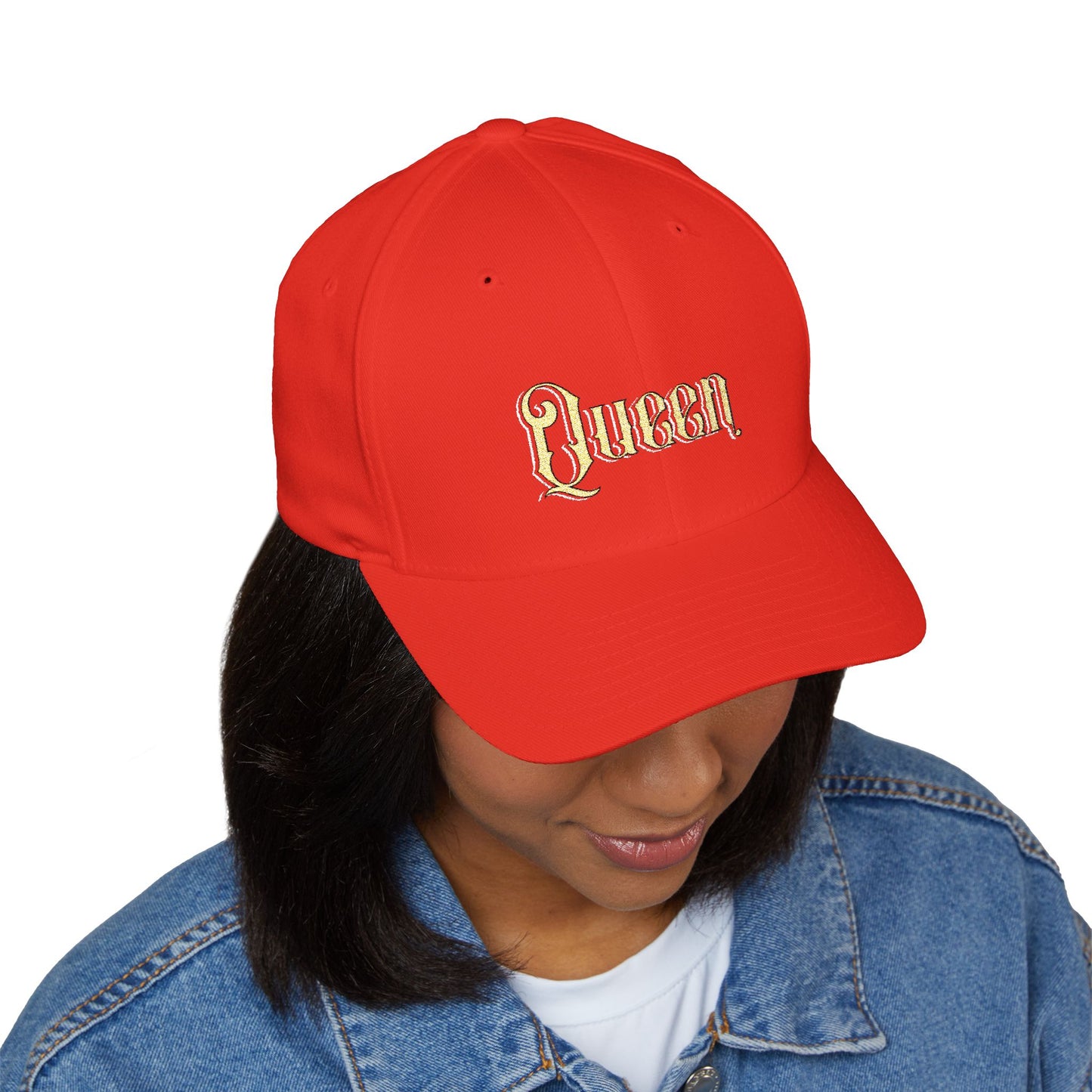 Lion's Main Apparel Royalty is Queen Embroidered Cap