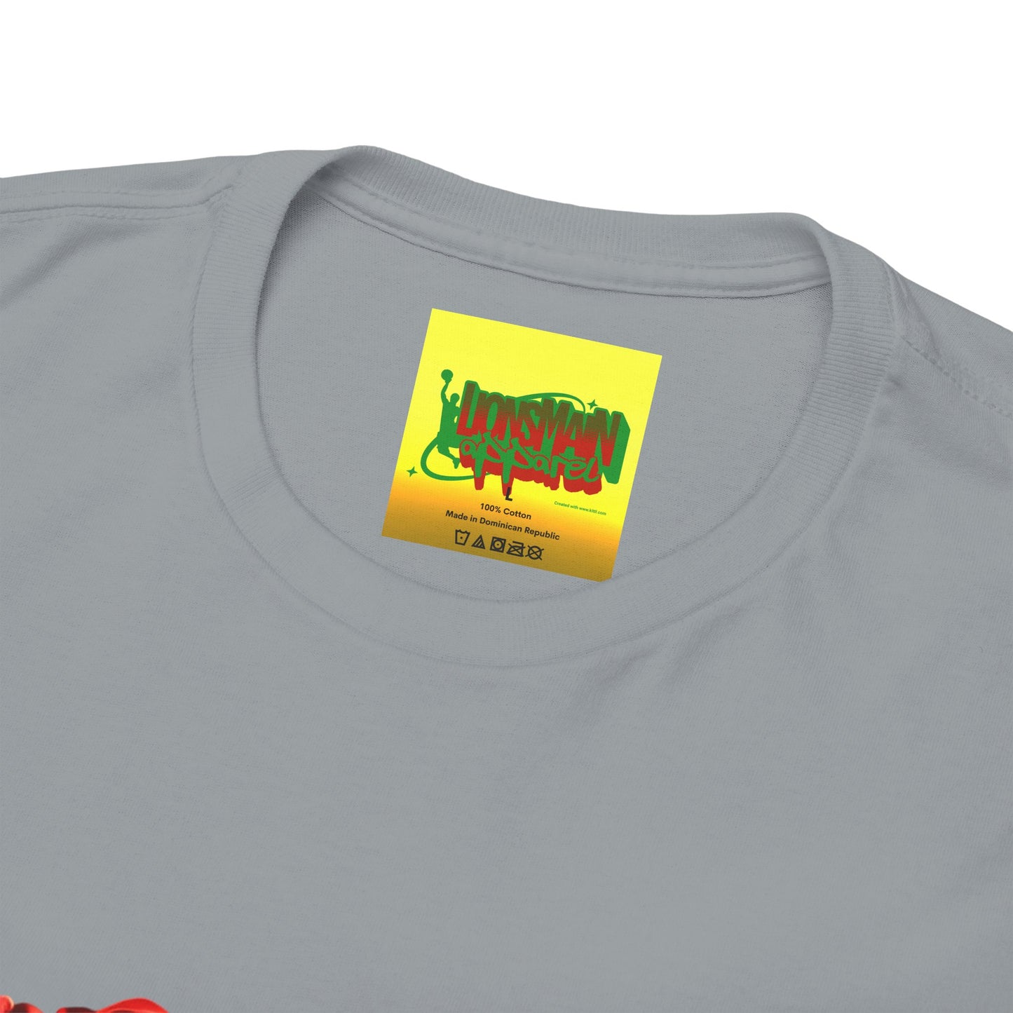 Lion's Main Apparel Royalty is King-Themed Unisex Heavy Cotton Tee