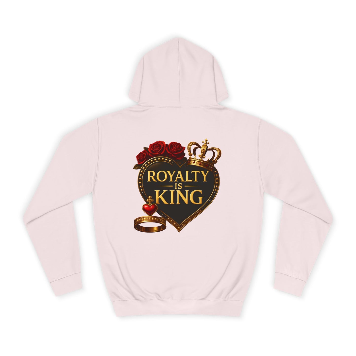 Lion's Main Apparel Royalty is King Unisex College Hoodie