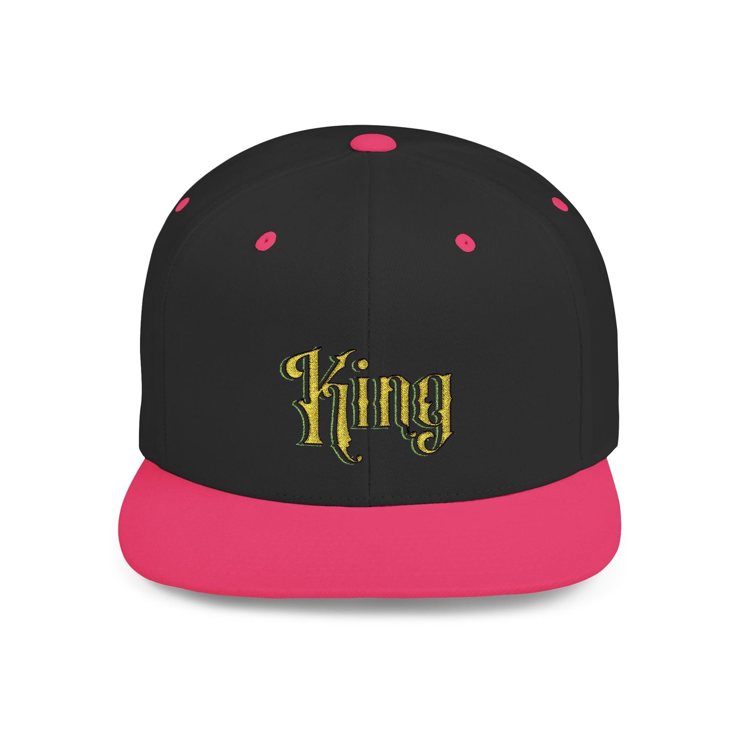 Lion's Main Apparel Royalty King Flat Bill Snapback Hat