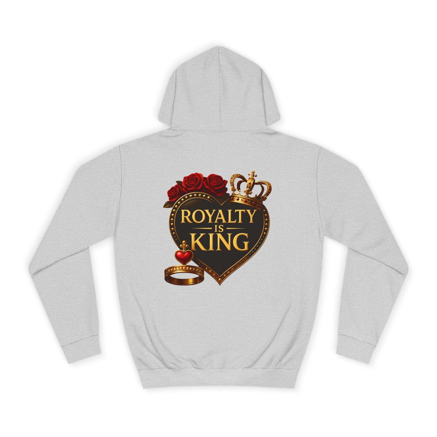 Lion's Main Apparel Royalty is King Unisex College Hoodie
