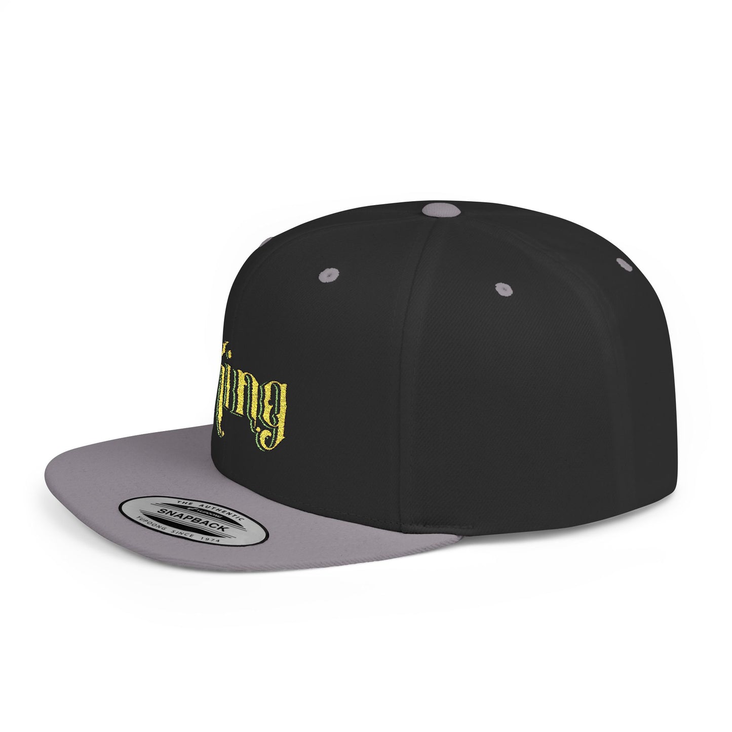 Lion's Main Apparel Royalty King Flat Bill Snapback Hat