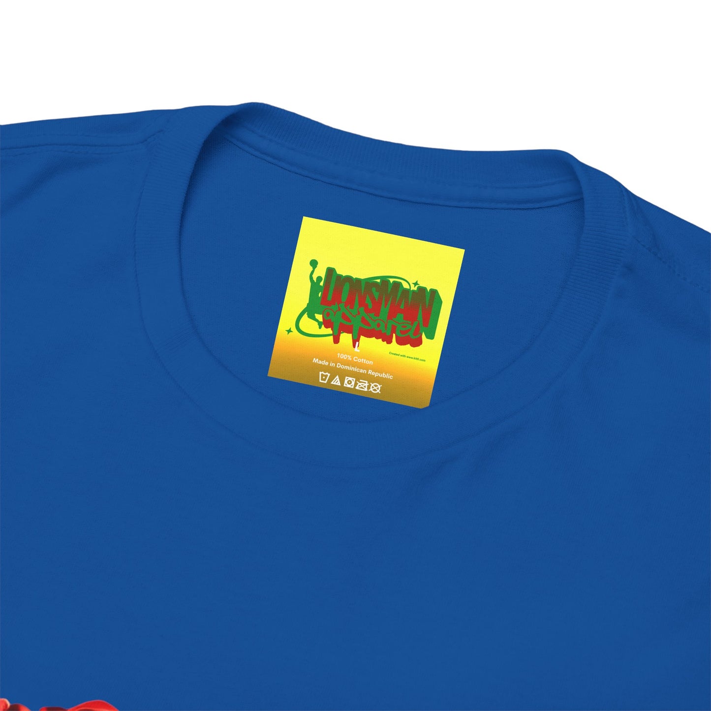 Lion's Main Apparel Royalty is King-Themed Unisex Heavy Cotton Tee