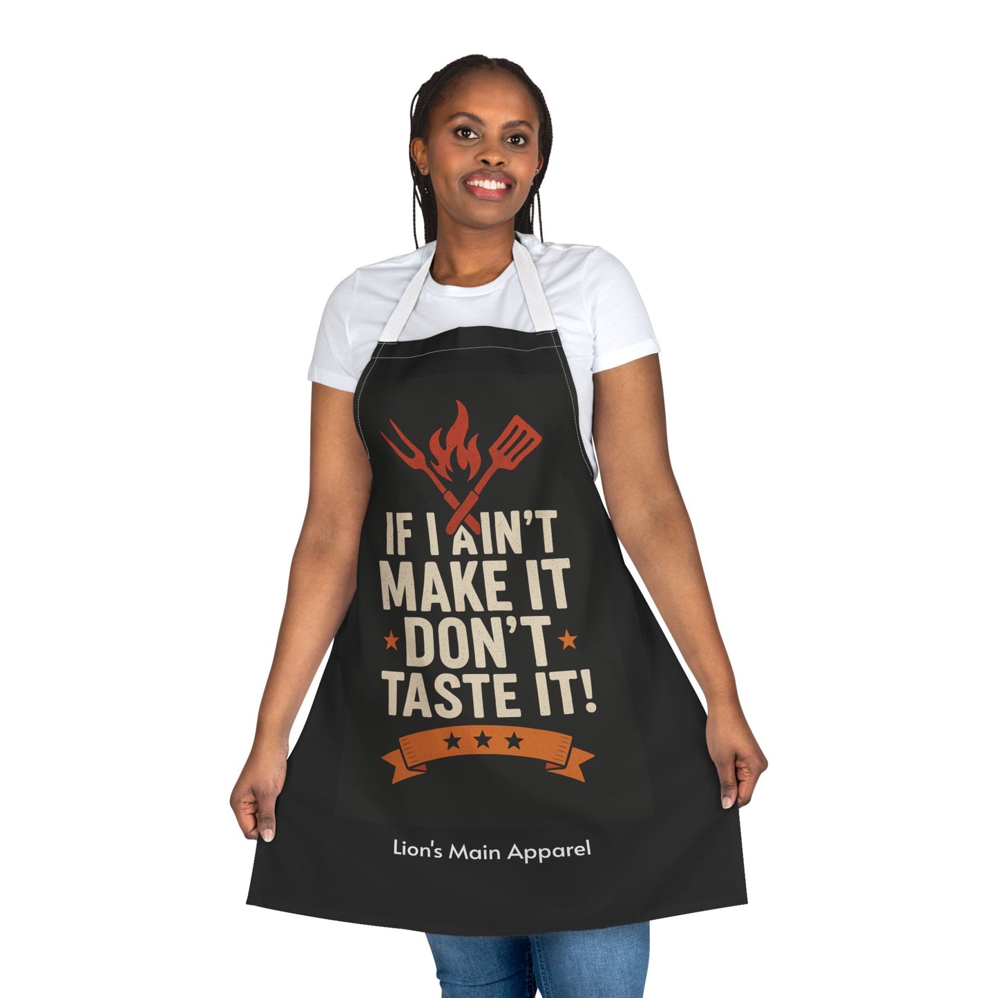 Lion's Main Apparel "If I" Cooking Apron