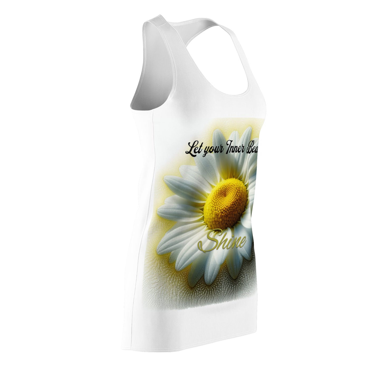 Lion's Main Apparel "Let Your Inner Beauty Shine" Floral Racerback Dress