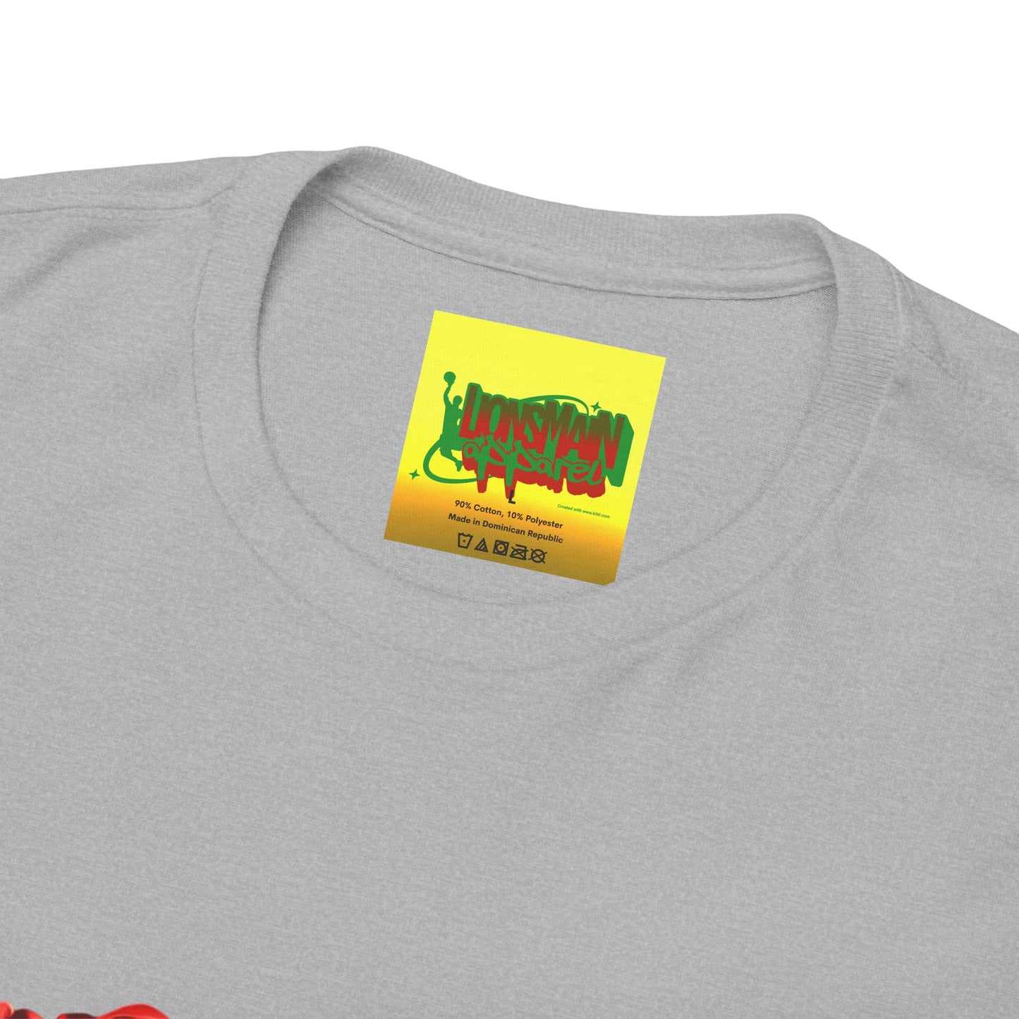 Lion's Main Apparel Royalty is King-Themed Unisex Heavy Cotton Tee
