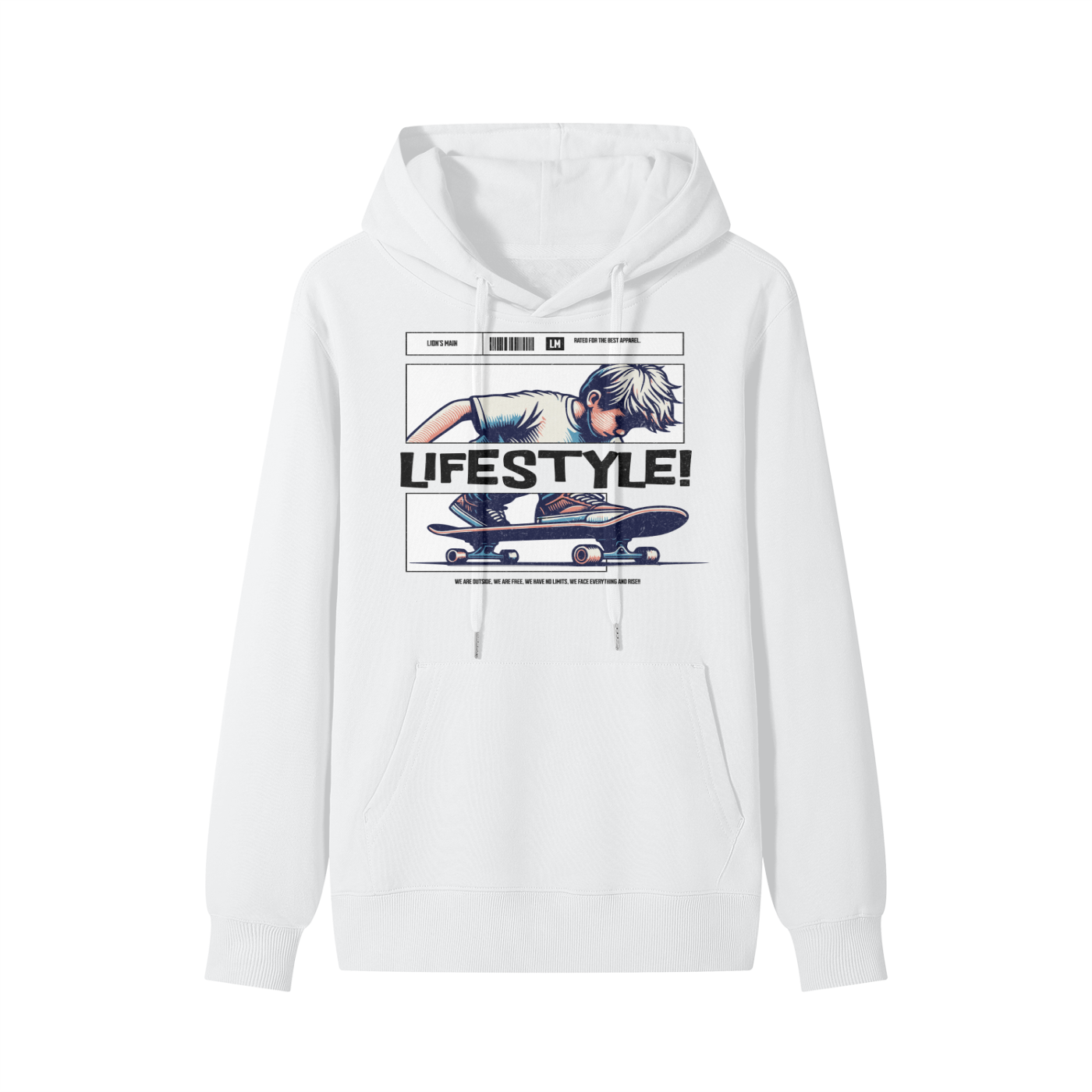 Skater,fashion,Hoodies,Lionsmain,street wear