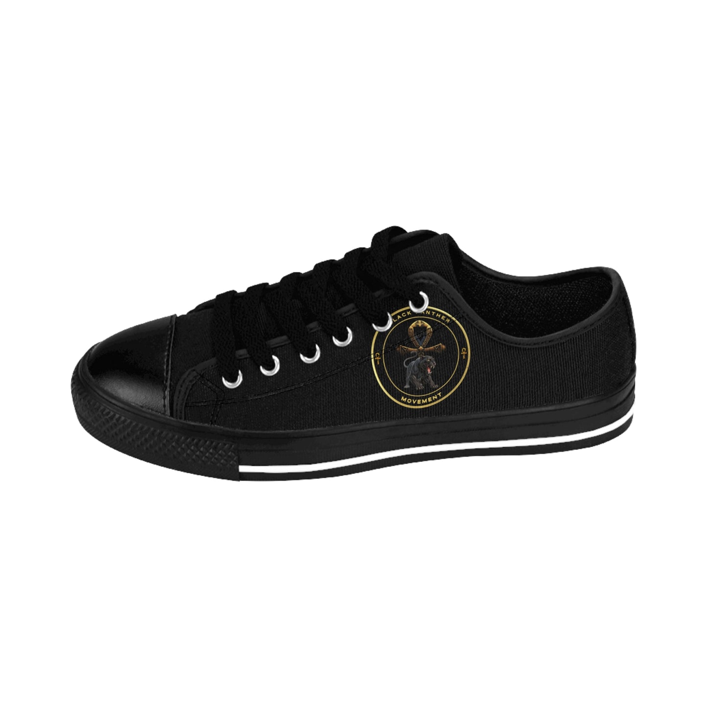 Stylish Men's Lion's Main Apparel Black Panther Movement Sneakers