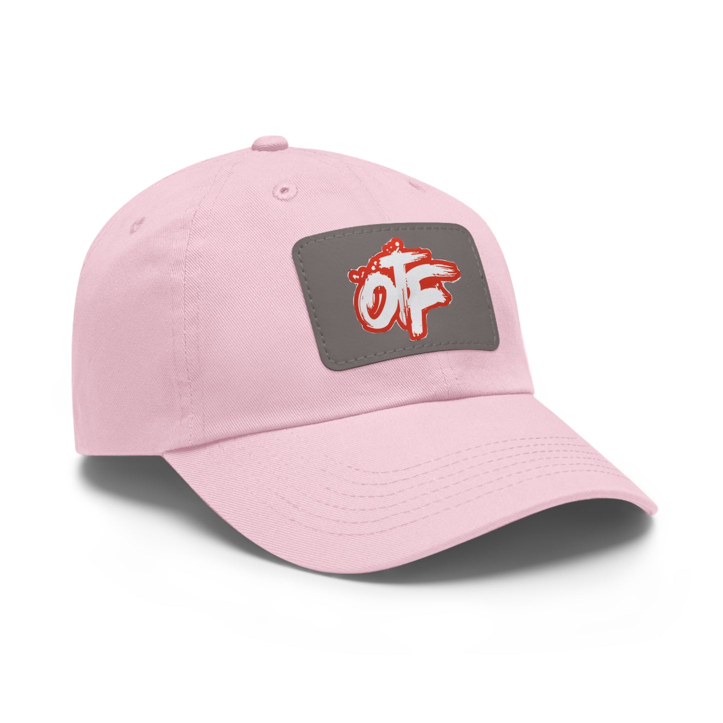 Stylish Lion's Main Apparel Dad Hat with Leather Patch