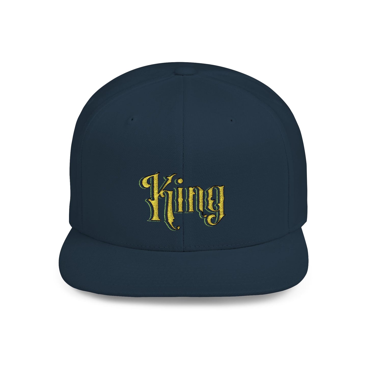 Lion's Main Apparel Royalty King Flat Bill Snapback Hat