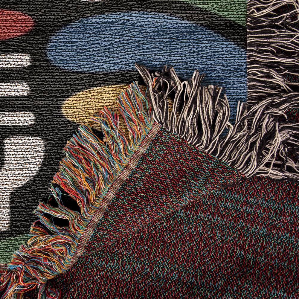 Lion's Main Apparel "Spread Happiness" Blanket/Personalizable