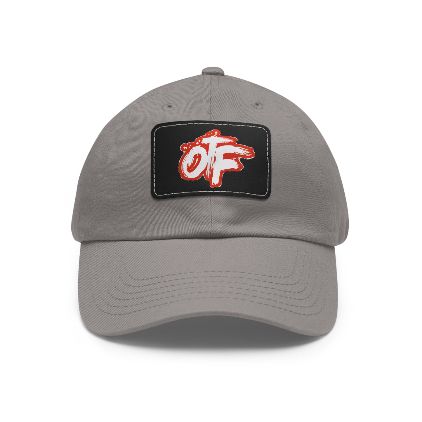 Stylish Lion's Main Apparel Dad Hat with Leather Patch