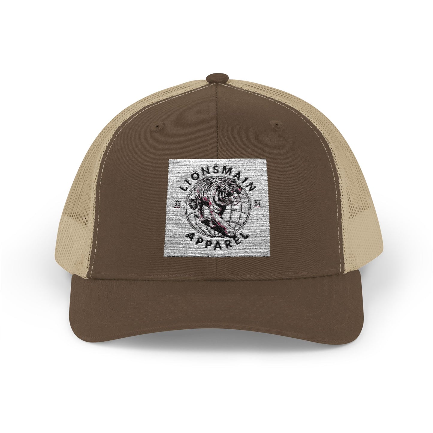Snapback Trucker Lionsmain Apparel Cap [Created with www.kittl.com]