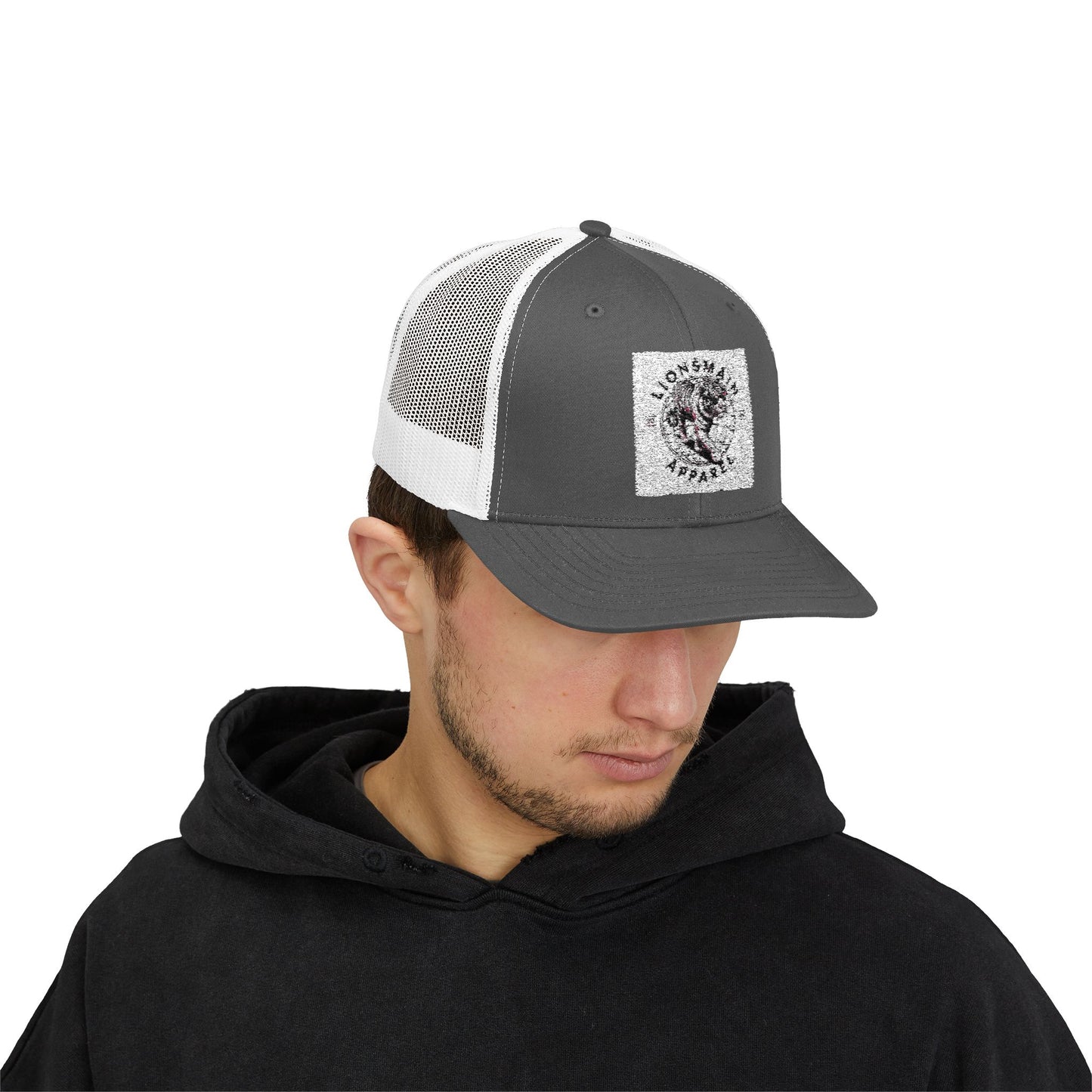 Snapback Trucker Lionsmain Apparel Cap [Created with www.kittl.com]