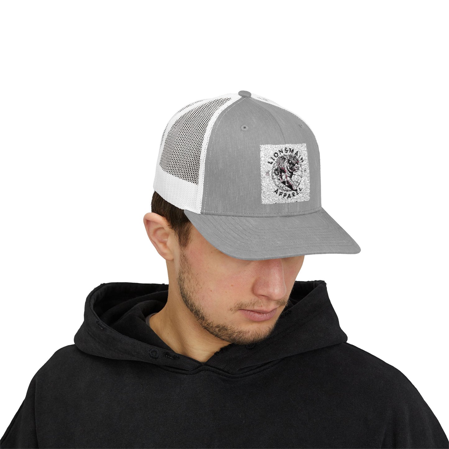 Snapback Trucker Lionsmain Apparel Cap [Created with www.kittl.com]