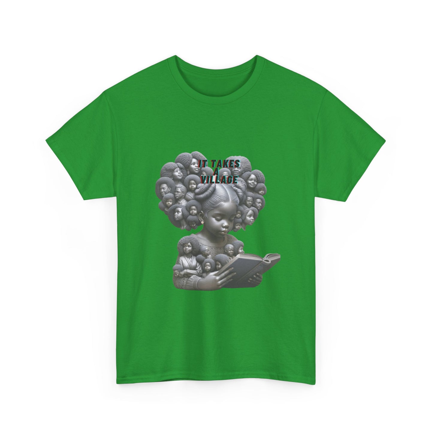 It Takes a Village Unisex Heavy Cotton Tee