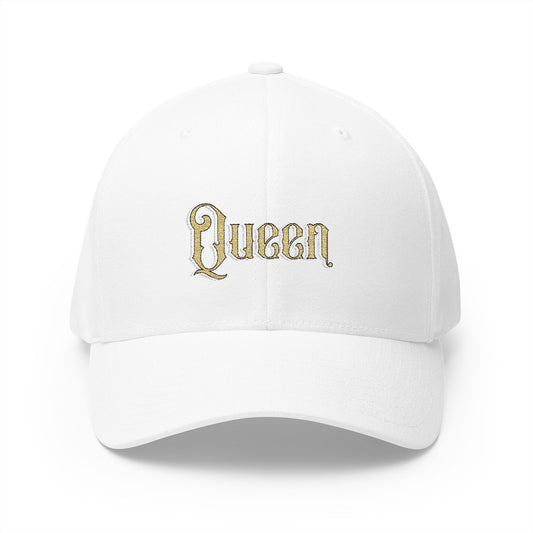 Lion's Main Apparel Royalty is Queen Embroidered Cap