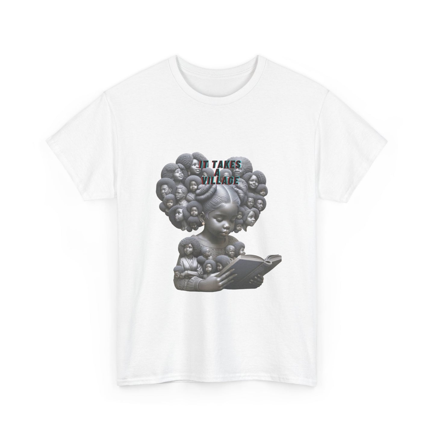 It Takes a Village Unisex Heavy Cotton Tee