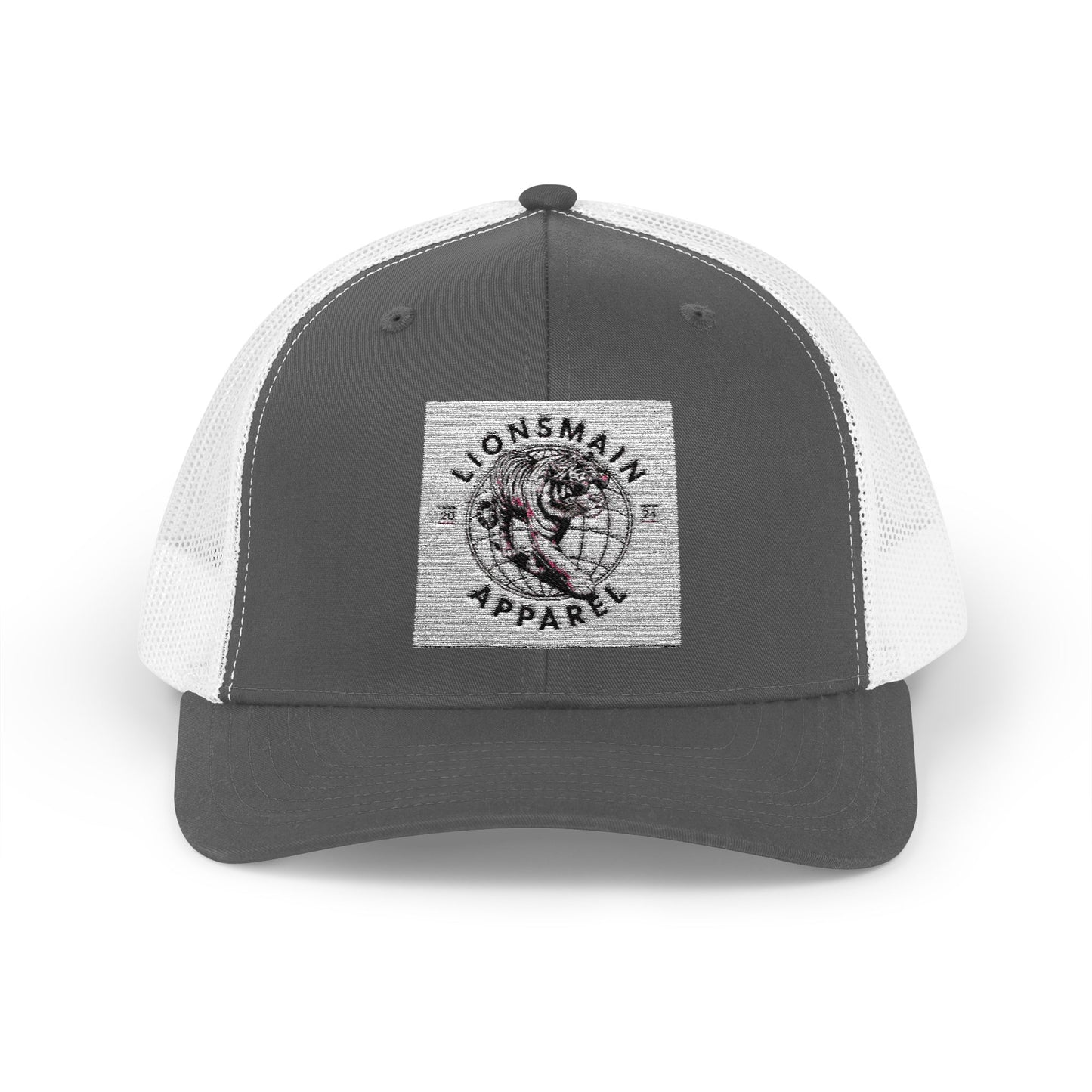Snapback Trucker Lionsmain Apparel Cap [Created with www.kittl.com]