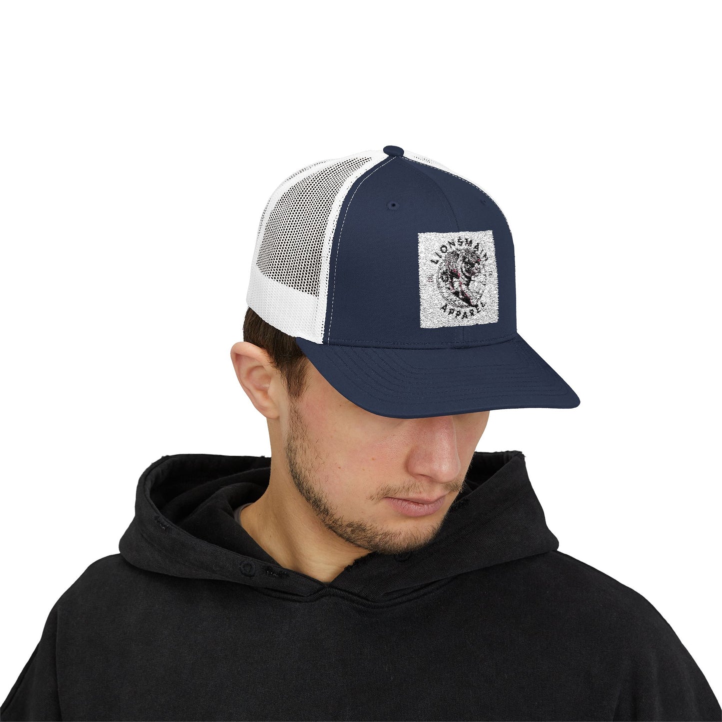 Snapback Trucker Lionsmain Apparel Cap [Created with www.kittl.com]