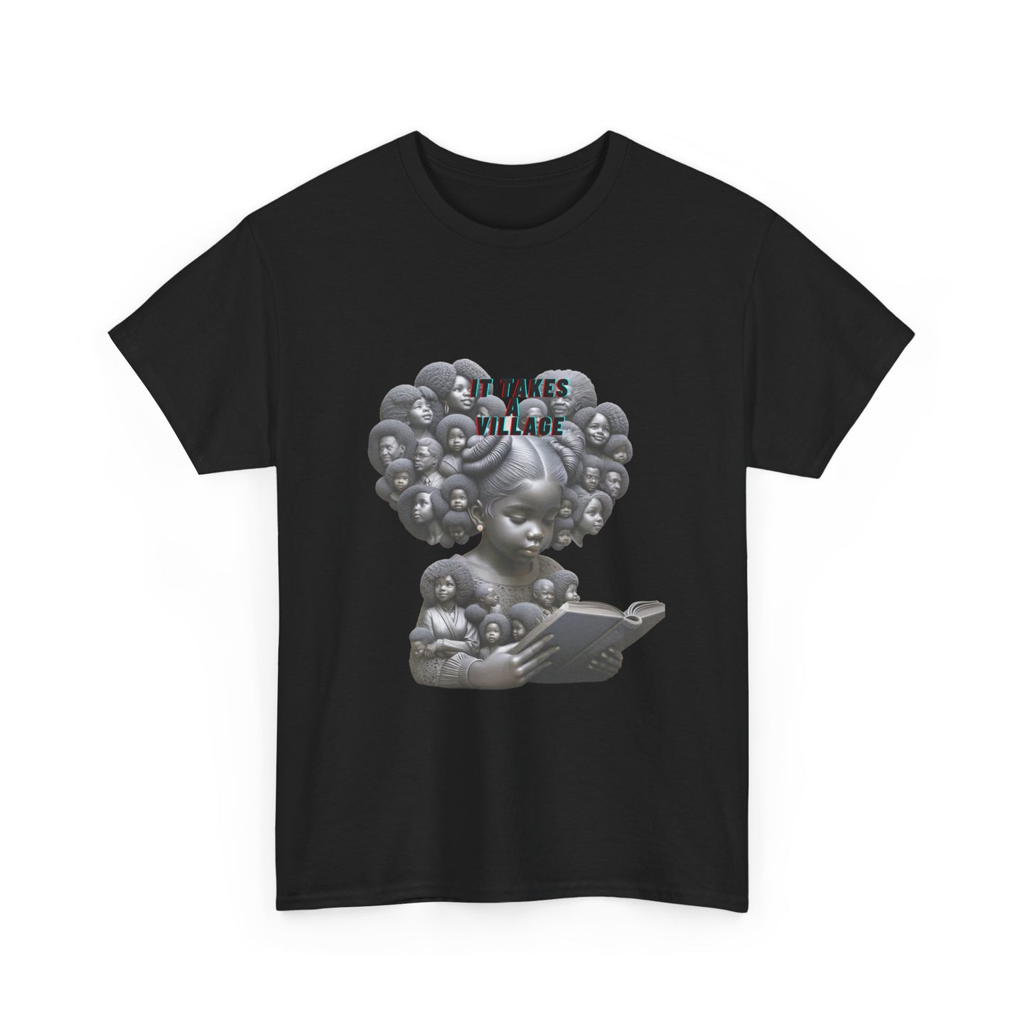 It Takes a Village Unisex Heavy Cotton Tee