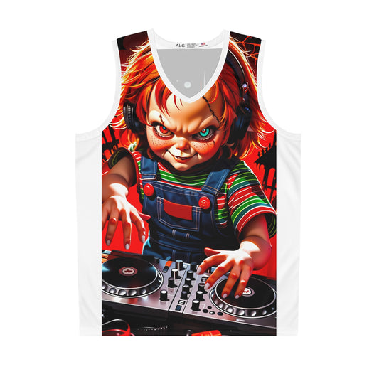 Lion's Main Apparel DJ Chuck Graphic Basketball Jersey