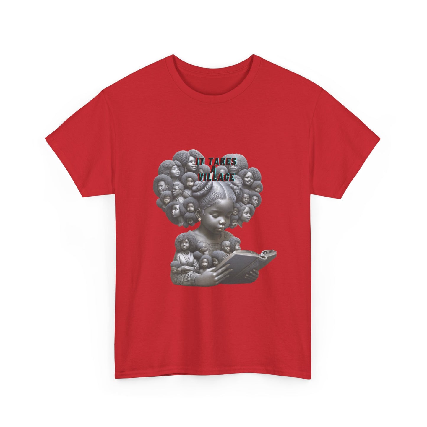 It Takes a Village Unisex Heavy Cotton Tee