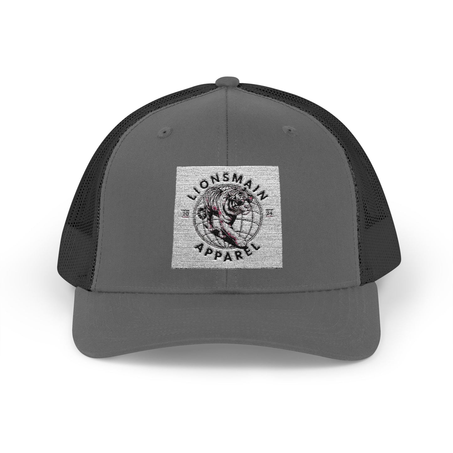 Snapback Trucker Lionsmain Apparel Cap [Created with www.kittl.com]