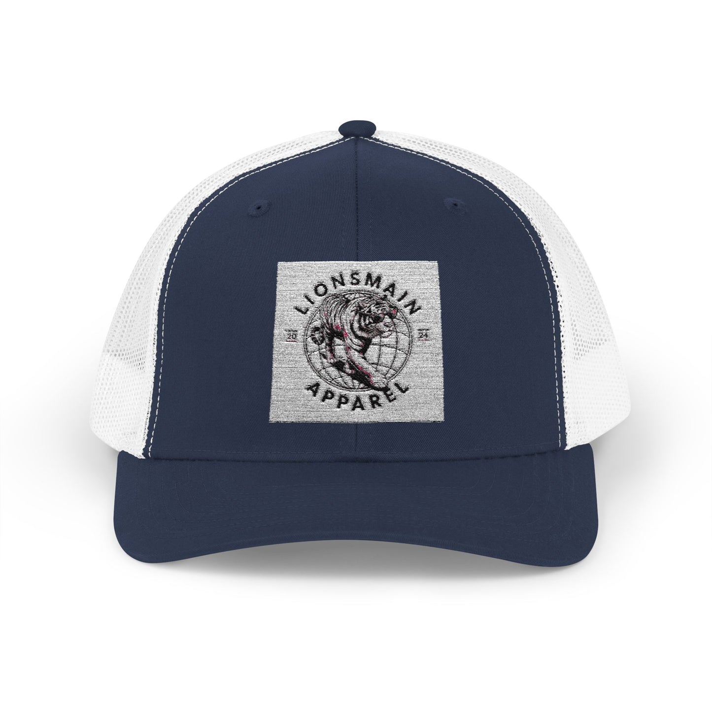 Snapback Trucker Lionsmain Apparel Cap [Created with www.kittl.com]