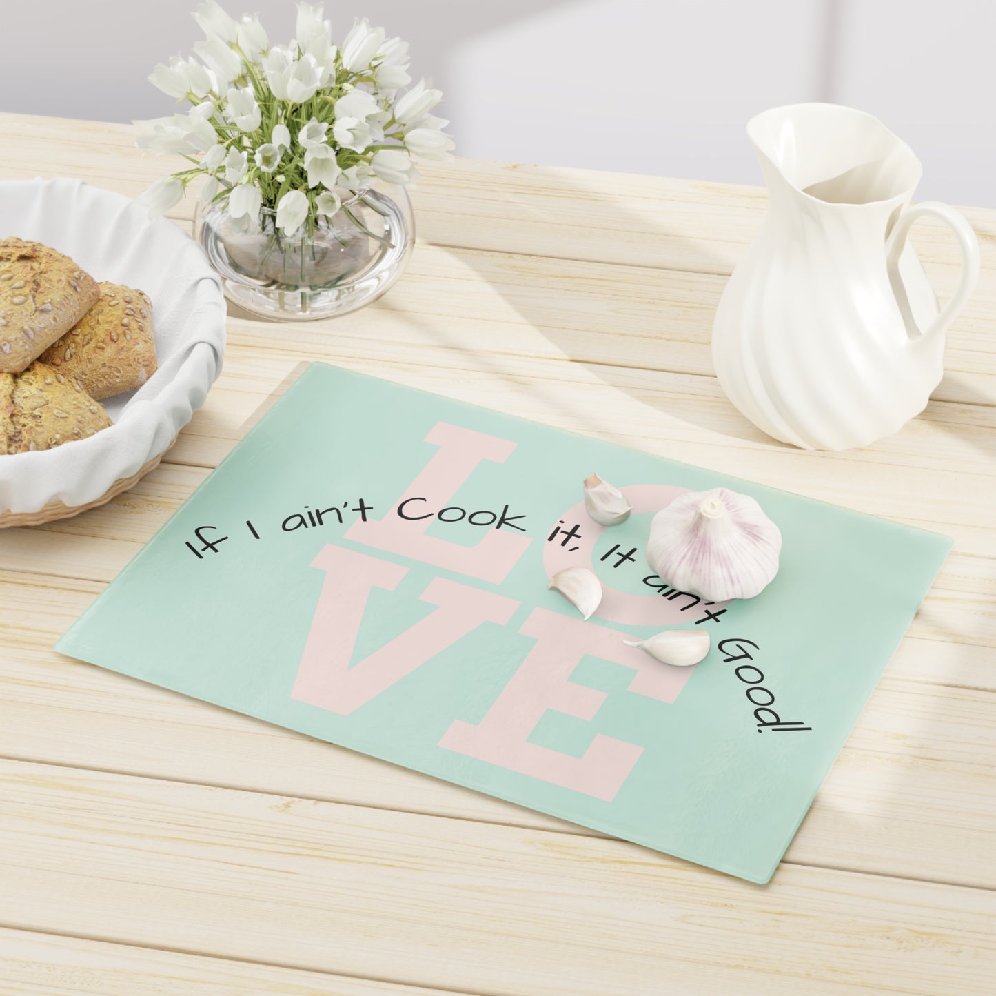Lion's Main Apparel "If I ain't make it" Cooking Cutting Board