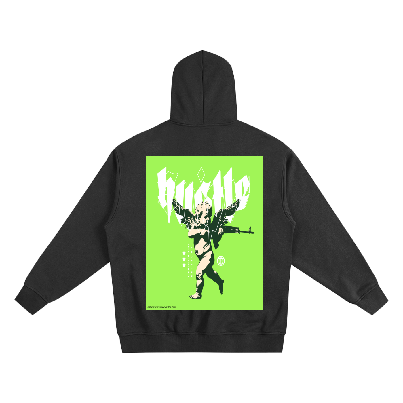 Lions Main Hustle Heavyweight Zip-up Hoodie