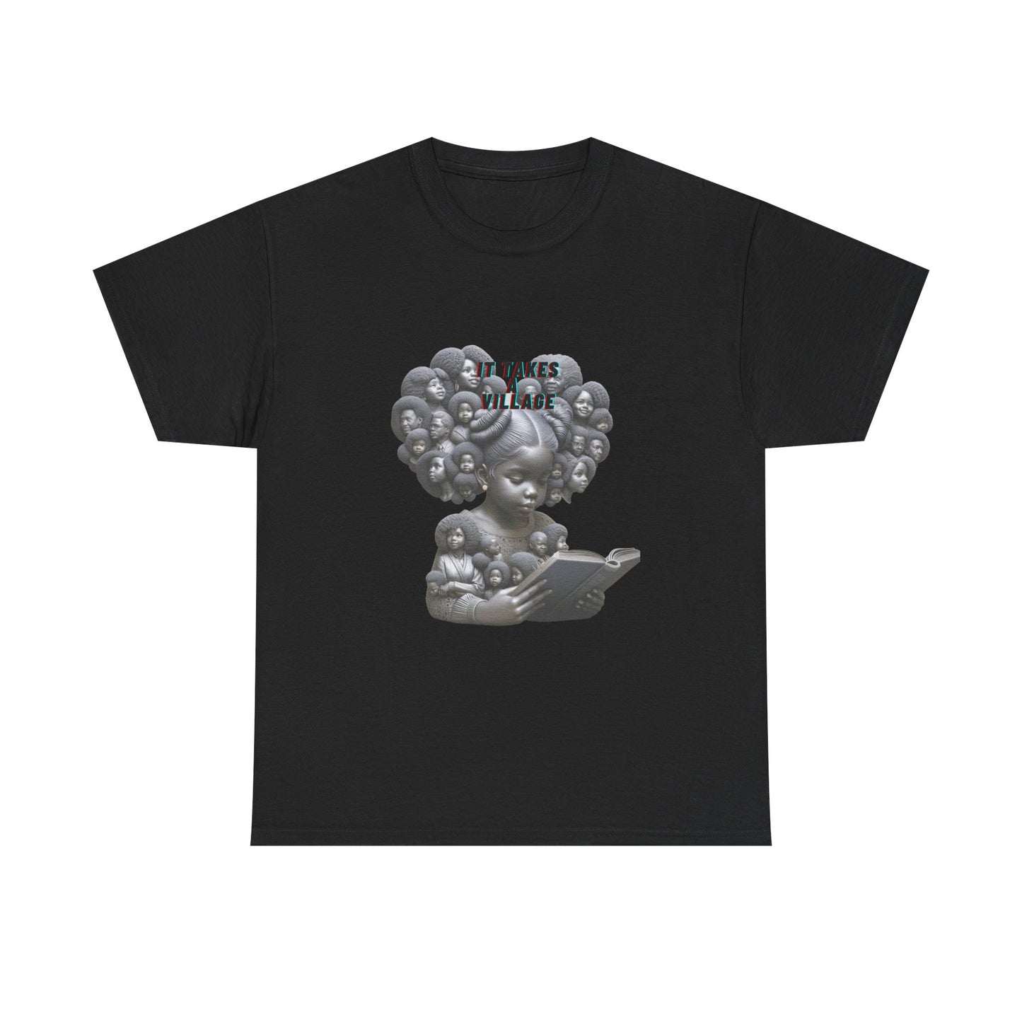 It Takes a Village Unisex Heavy Cotton Tee
