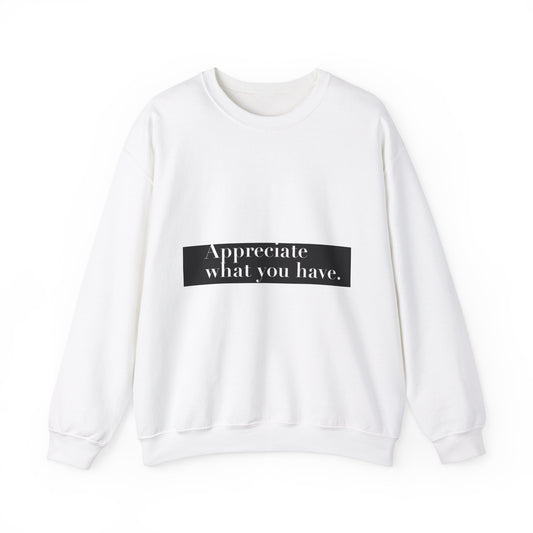 Appreciate Unisex Heavy Blend™ Crewneck Sweatshirt