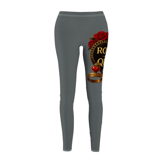Lion's Main Apparel Royalty is Queen Women's Cut & Sew Casual Leggings